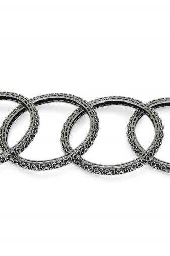 Trendy modish oxidised silver plated set of 4 bangle for women and girls