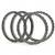 Trendy modish oxidised silver plated set of 4 bangle for women and girls