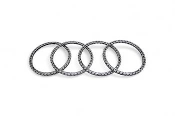 Stylish box chain oxidised silver plated set of 4 bangle for women and girls 1