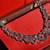 Heritage vine silver necklace