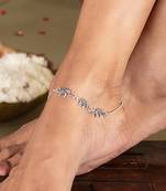 Regal elephant link anklet