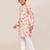 Kids boy peach cotton straight kurta pant set