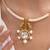 Gold plated Pearl necklace