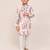 Kids boy peach cotton silk  straight kurta pant set