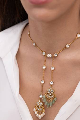 Gold plated necklace