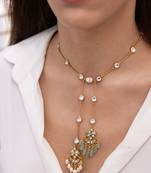 Gold plated necklace