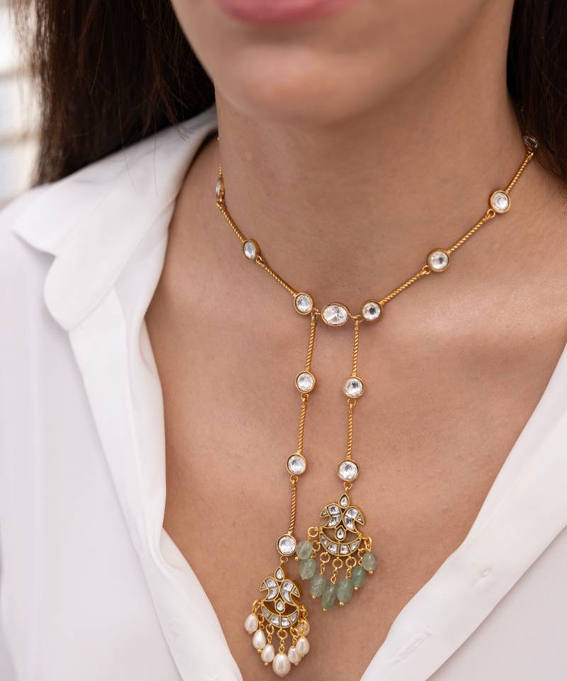 Gold plated necklace