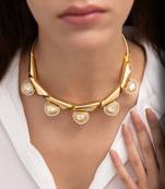 Gold plated necklace