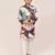 Kids boy multicolour cotton silk  straight kurta pant set