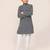 Kids boy navy blue cotton straight kurta pant set