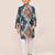 Kids boy multicolour pure cotton straight kurta pant set