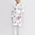 Kids boy white cotton straight kurta pant set