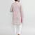 Kids boy onion pink art silk straight kurta pant set