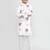 Kids boy white cotton straight kurta pant set