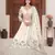Off white embroidered lehenga choli with dupatta
