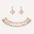 Two toned necklace set