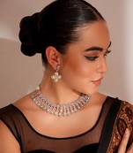 Two toned necklace set