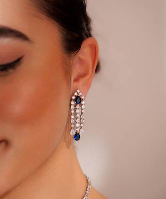 Silver plated necklace set 4