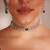 Silver plated necklace set