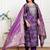 Vatican silk  printed  straight  kurti-pant-dupatta  set