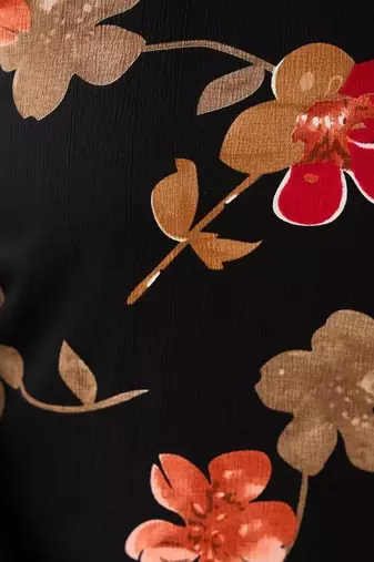 Women's  Printed Silk Blend Straight Kurta Pant and Dupatta Set