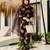 Women's Gorgeous Printed Silk Blend Fabric Straight Kurta, Pant and Dupatta Set