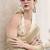 Off white & beige cotton linen silk golden weaving  office wear saree