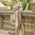 Gray & beige cotton linen silk golden weaving  office wear saree