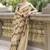 Coffee & beige cotton linen silk golden weaving office wear saree