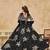 Black Embroidered Art Silk Reception Trendy Lehenga Choli
