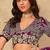 Wine Embroidered Art Silk Reception Trendy Lehenga Choli