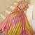 Multicolor real muslin digital print anarkali suit