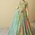 Multi color real muslin digital print anarkali suit