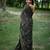 Green color khadi tussar silk thread & kantha stitched border saree with blouse