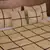 Polysilk Plain Checks Design Bed Cover Set