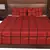 Polysilk Plain Checks Design Bed Cover Set