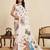 Soft cream chinon saree with unstiched blouse