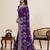 bengani cotton blend saree with unstiched blouse