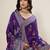 bengani cotton blend saree with unstiched blouse