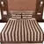 Polysilk Stripes Design Bed Cover Set