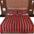 Polysilk Stripes Design Bed Cover Set