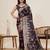 Maroon soft silk sarees with unstiched blouse