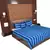 Polysilk Stripes Design Bed Cover Set