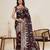 Maroon soft silk sarees with unstiched blouse