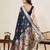 Blue soft silk sarees with unstiched blouse