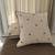 Beige Cotton Cushion Cover with Button Embellishments – 16x16 & 18x18