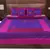 Polysilk Embroidered Bed Cover Set