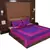 Polysilk Embroidered Bed Cover Set