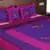 Polysilk Embroidered Bed Cover Set