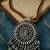 Oxidised silver ghungroo necklace